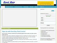 Tablet Screenshot of eastbaypest.com